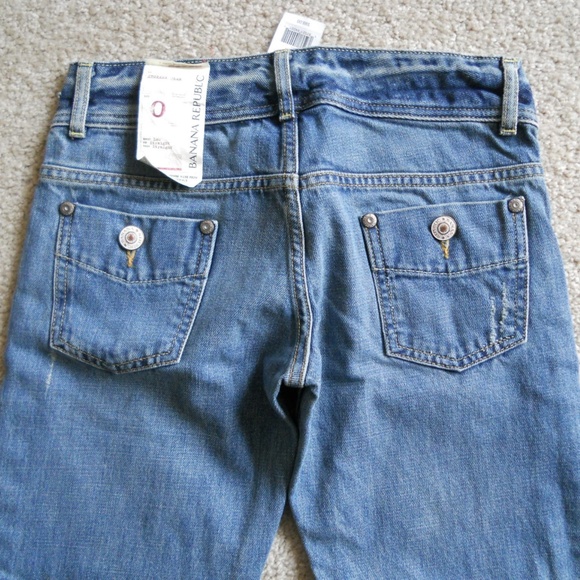 Banana Republic Cropped Jeans size 0 - Picture 4 of 5